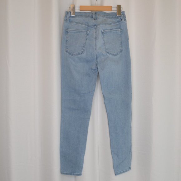 NWOT J Brand Lillie High Rise Light Wash Ankle Jeans In Verity Sz 29 - Picture 4 of 8